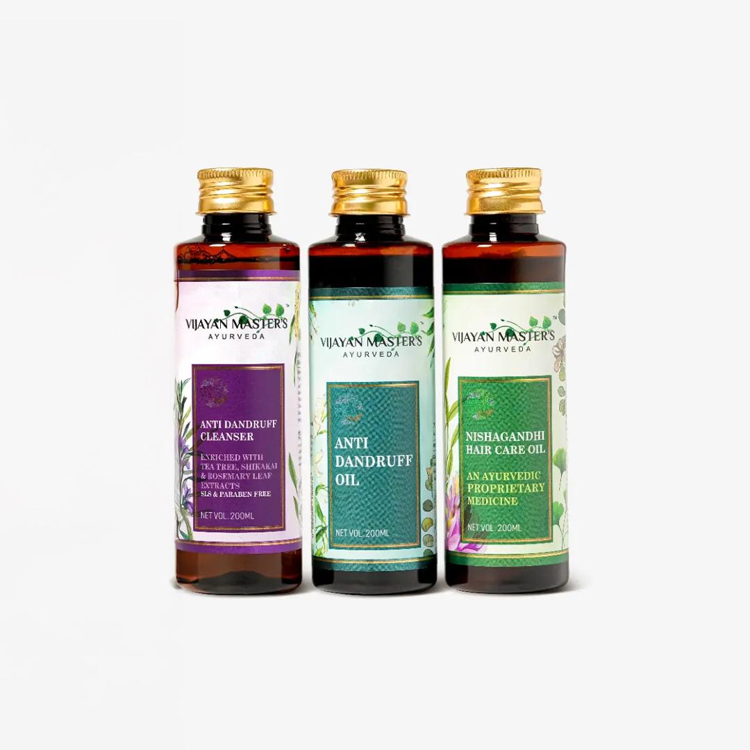 Ayurvedic Anti-Dandruff Treatment Kit - Moderate_1