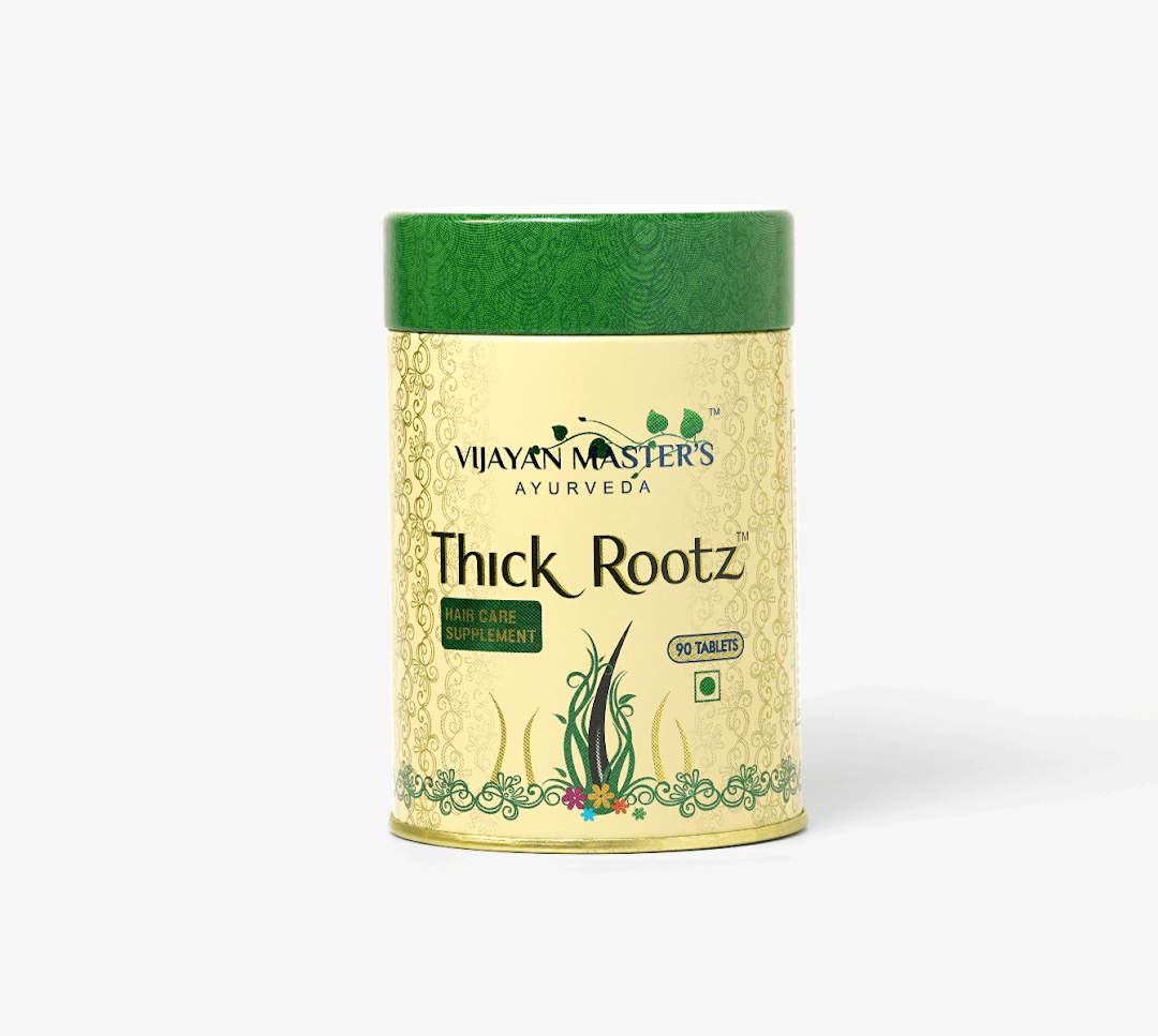 Thick Rootz Ayurvedic Supplement For Hair Growth - 90 Tabs_1