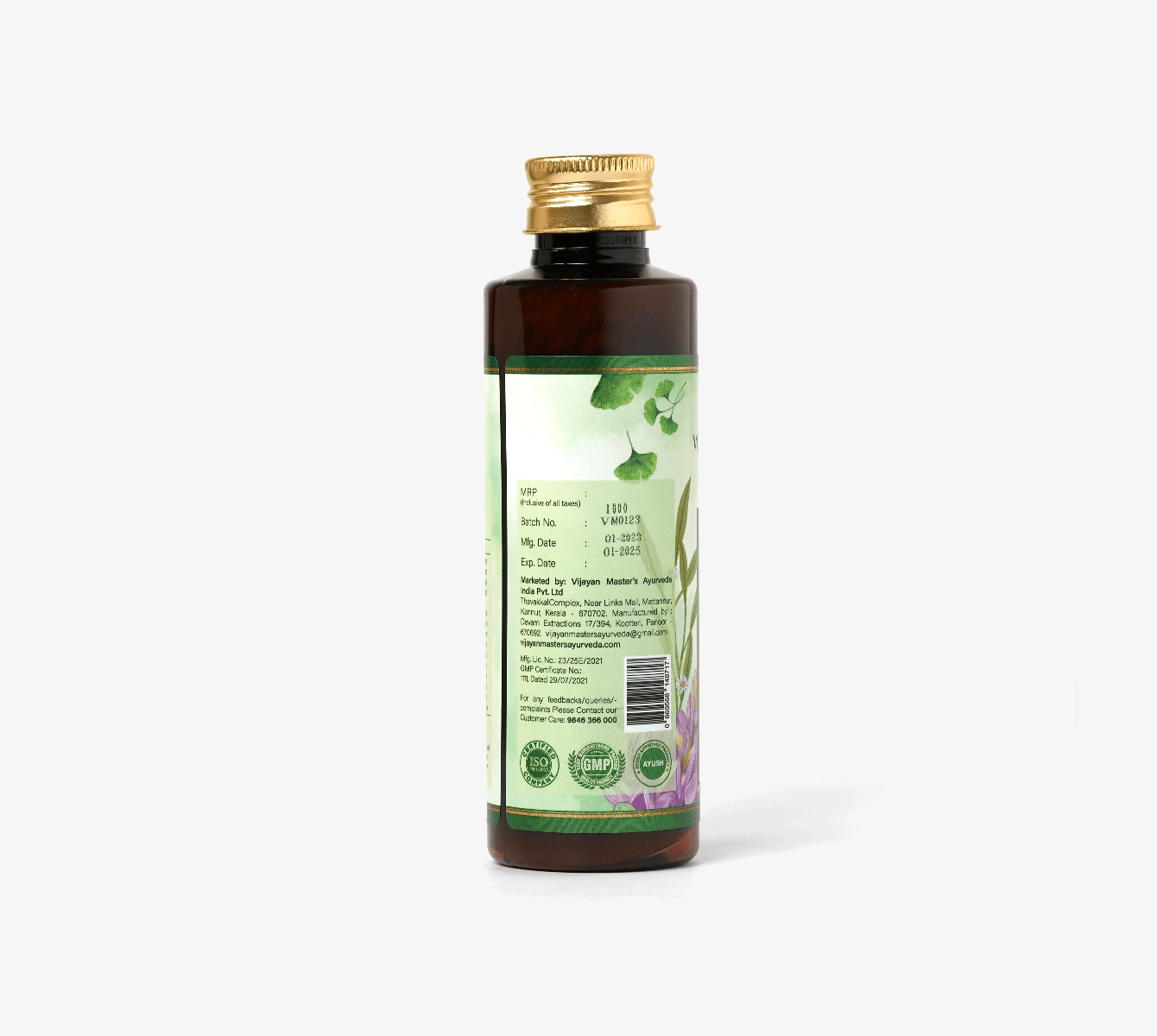 Nishagandhi Hair Oil - Kerala Ayurvedic Hair Oil For Hair Growth - 500 ML_3