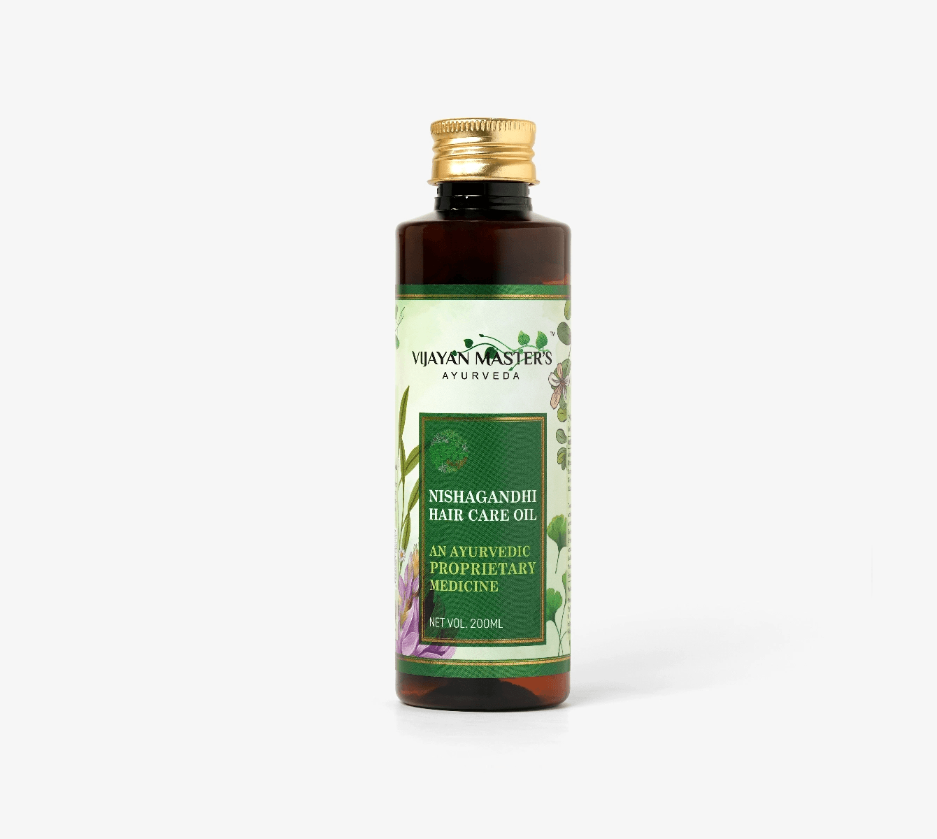 Nishagandhi Hair Oil - Best Hair Growing Oil | Kerala Ayurvedic Hair Oil For Hair Growth - 200 ML