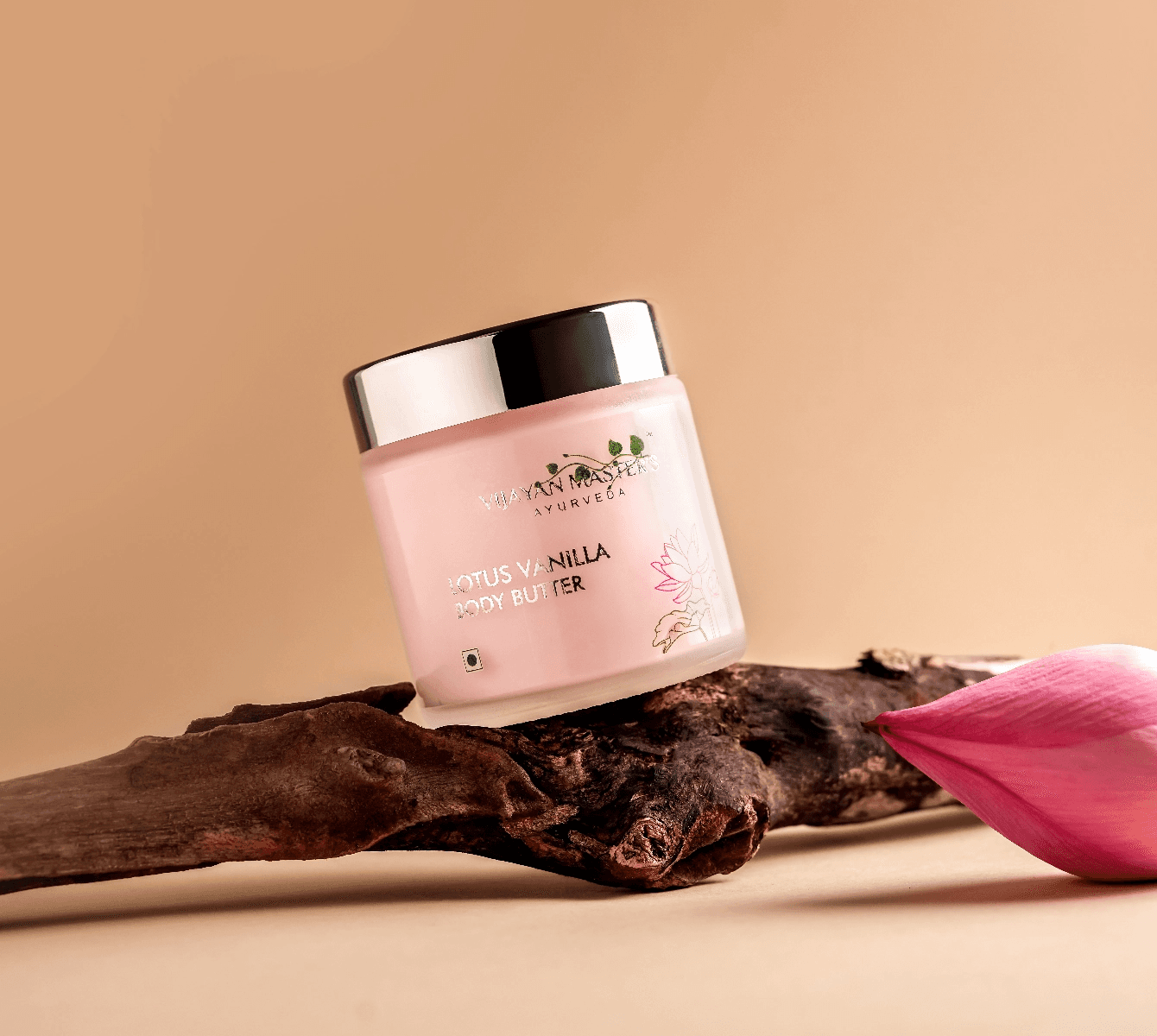 Natural Ayurvedic Lotus Vanilla Body Butter (100 ml)_4