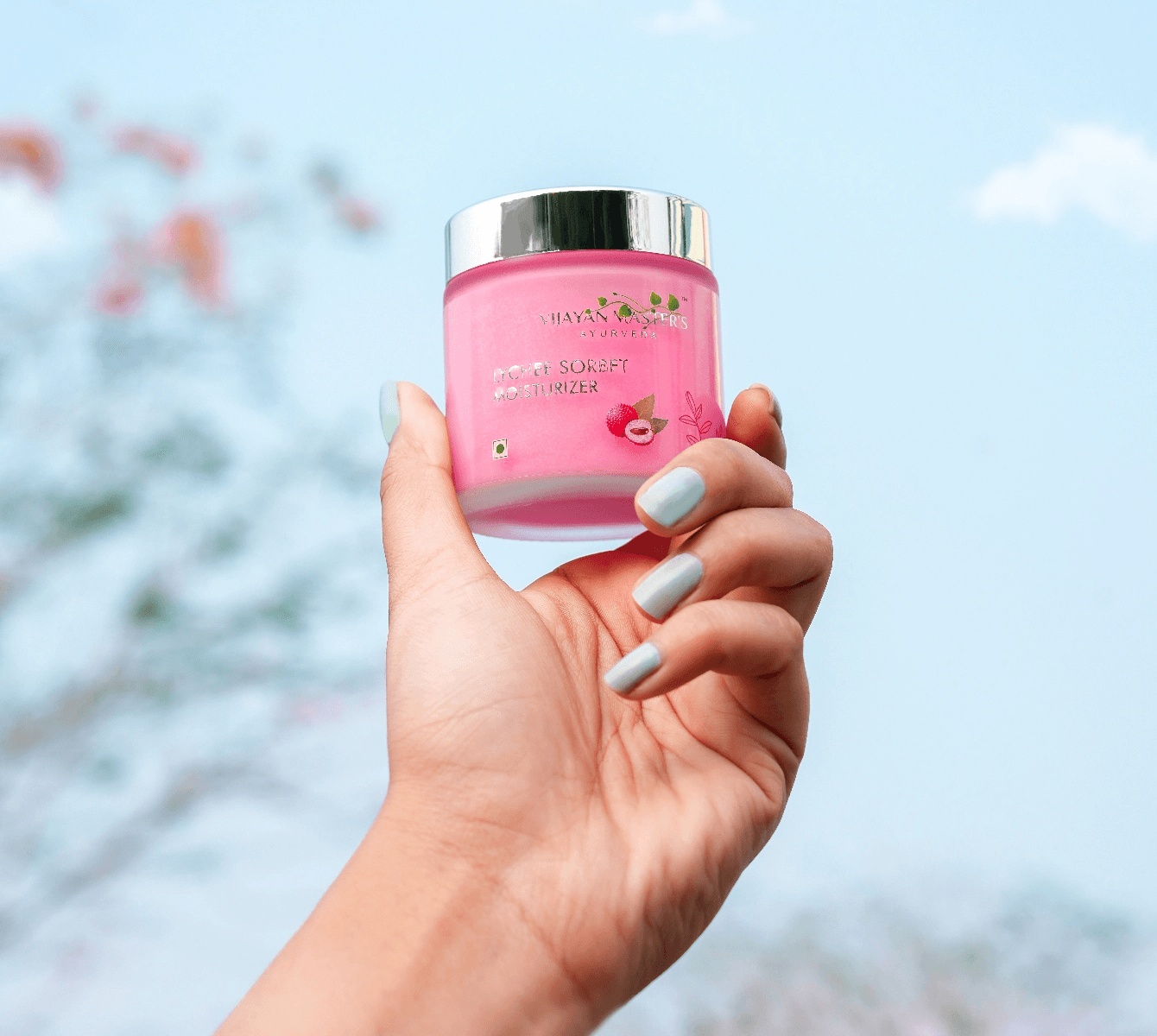 Lychee Sorbet Ayurvedic Moisturizer For Face (100 ml)_4